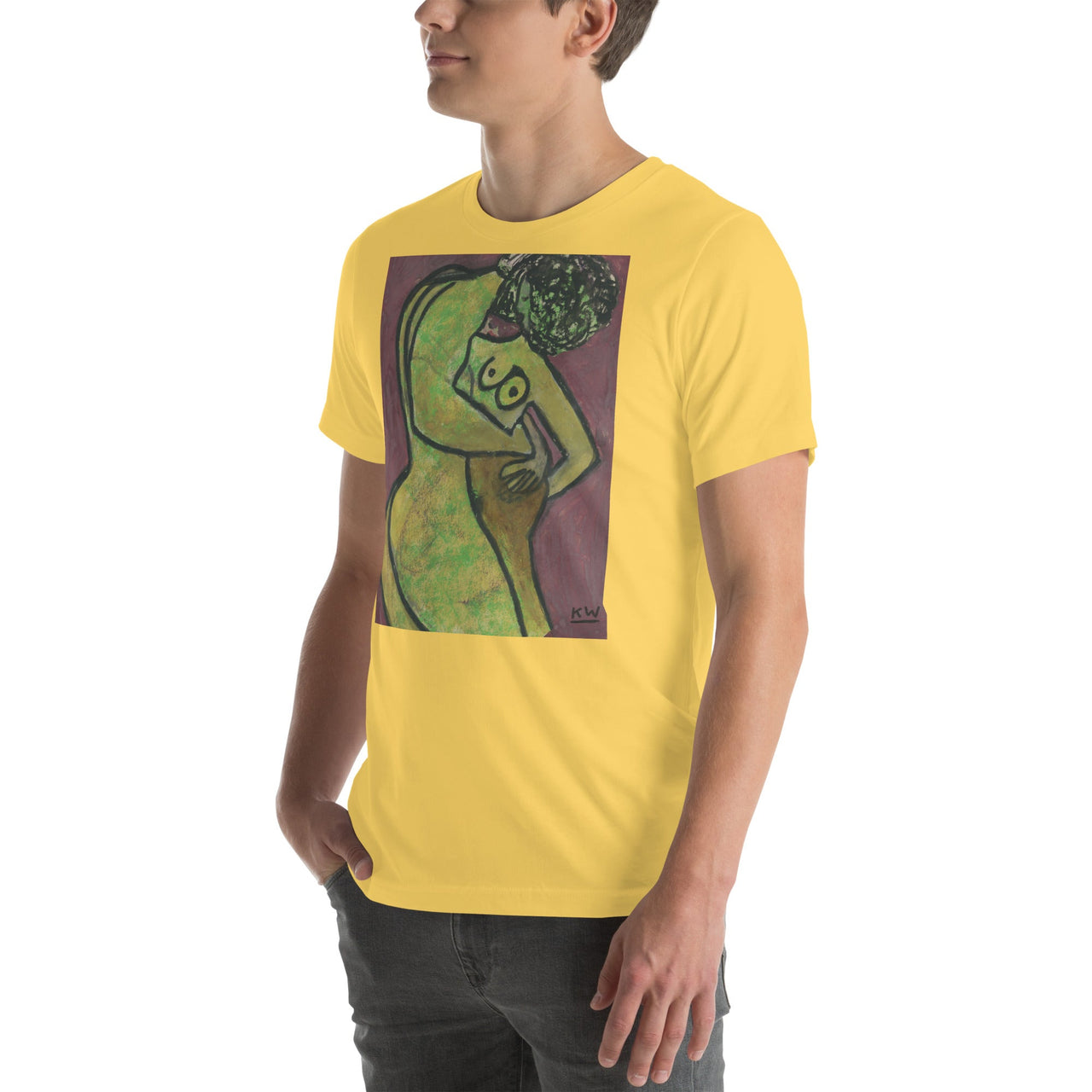 KW Gallery Wearable Art Tee 38 - Winter Sunshine Marketplace