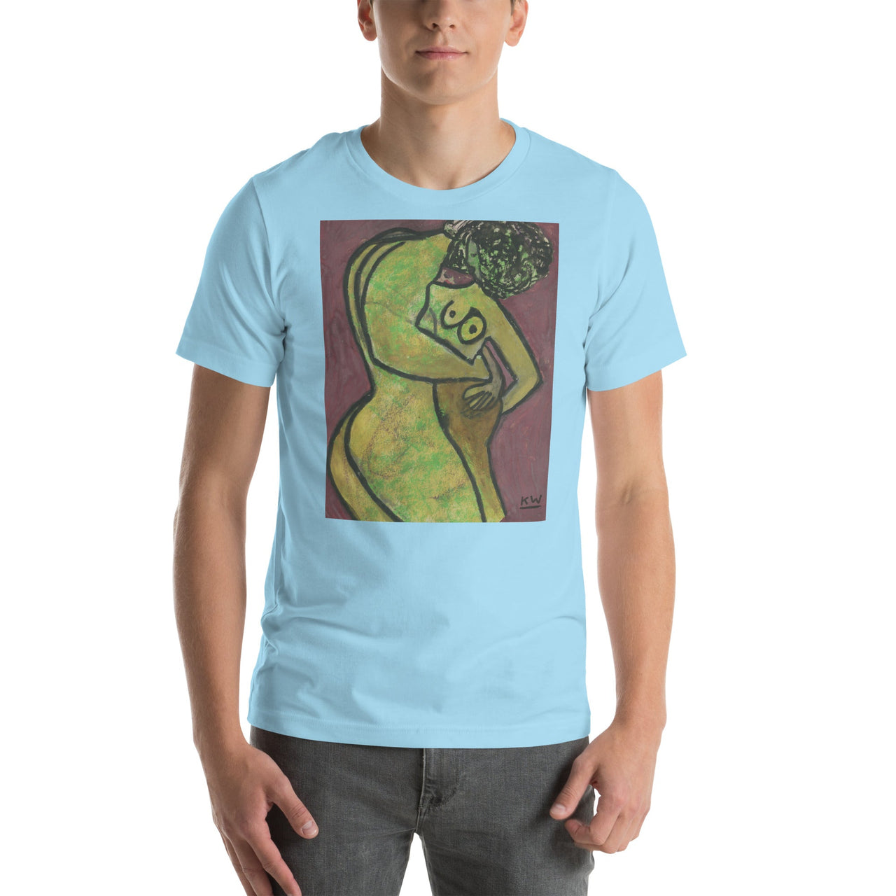 KW Gallery Wearable Art Tee 38 - Winter Sunshine Marketplace