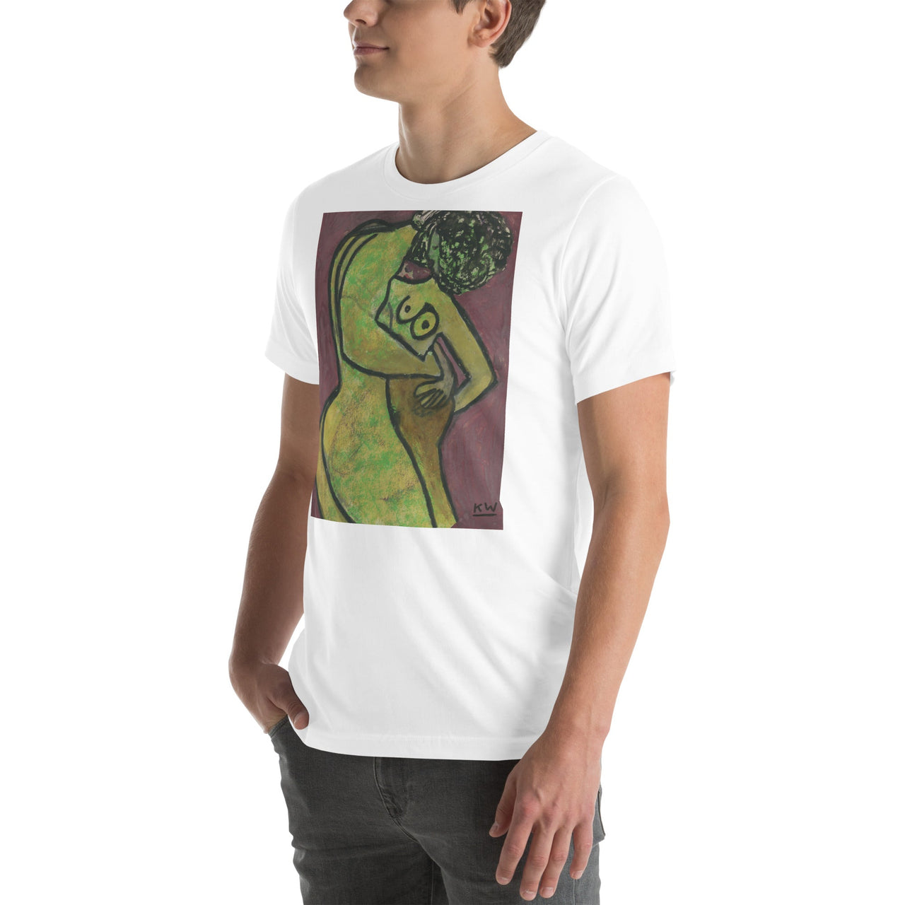 KW Gallery Wearable Art Tee 38 - Winter Sunshine Marketplace