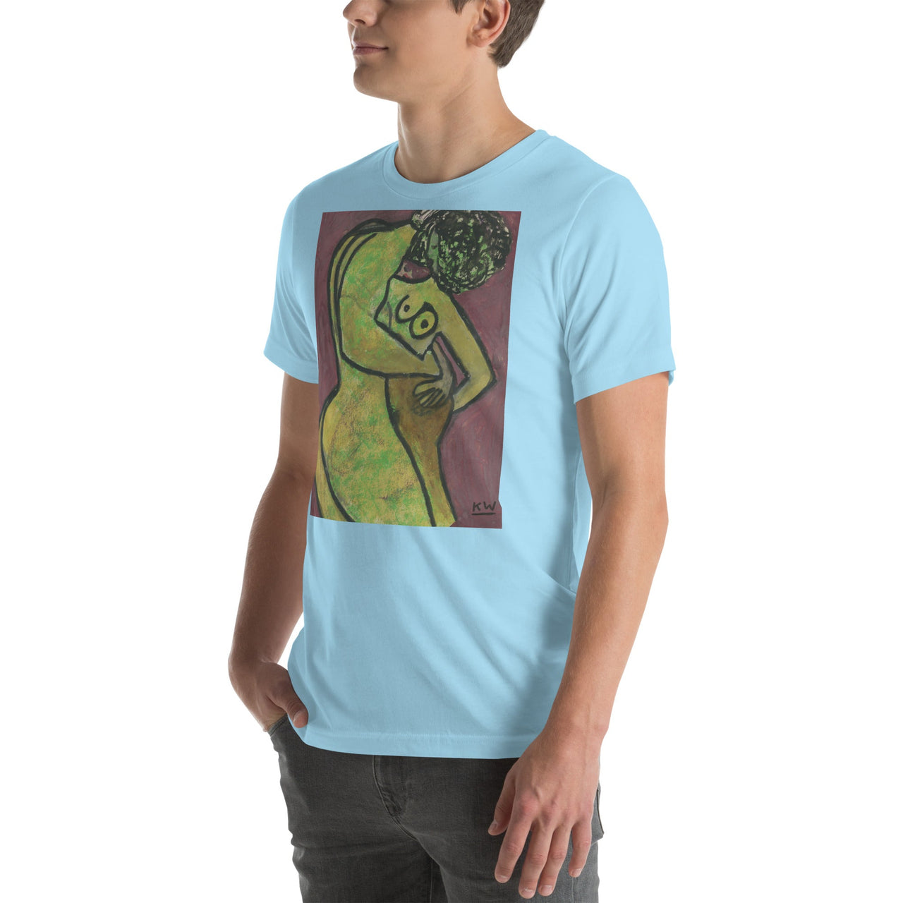 KW Gallery Wearable Art Tee 38 - Winter Sunshine Marketplace