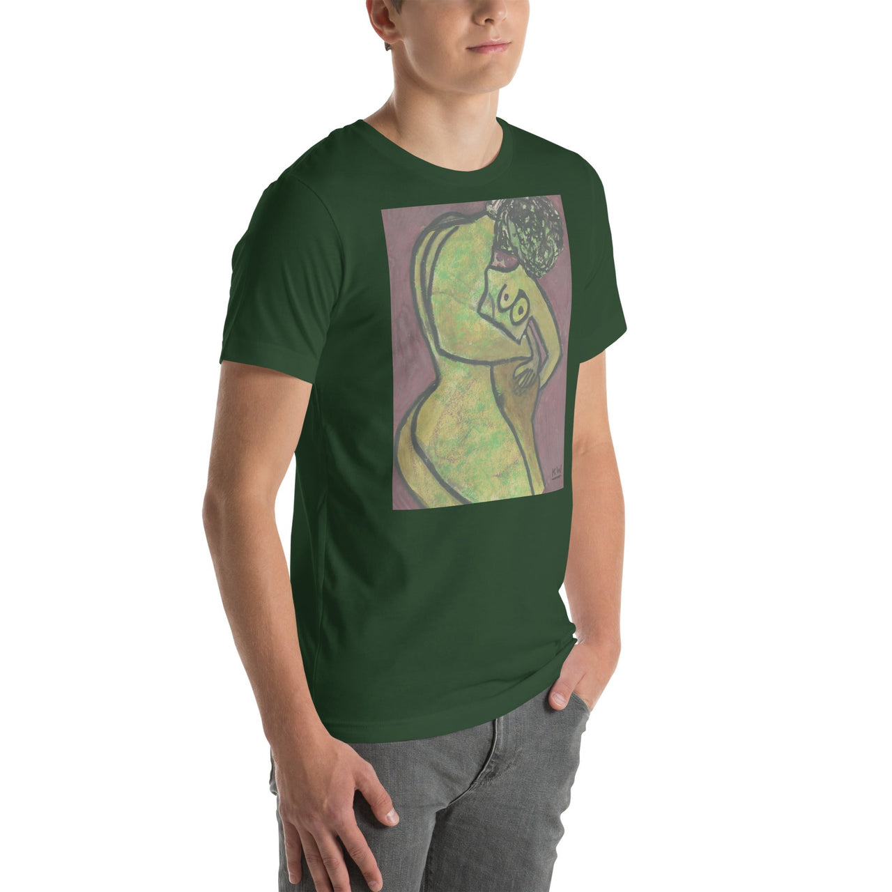 KW Gallery Wearable Art Tee 38 - Winter Sunshine Marketplace