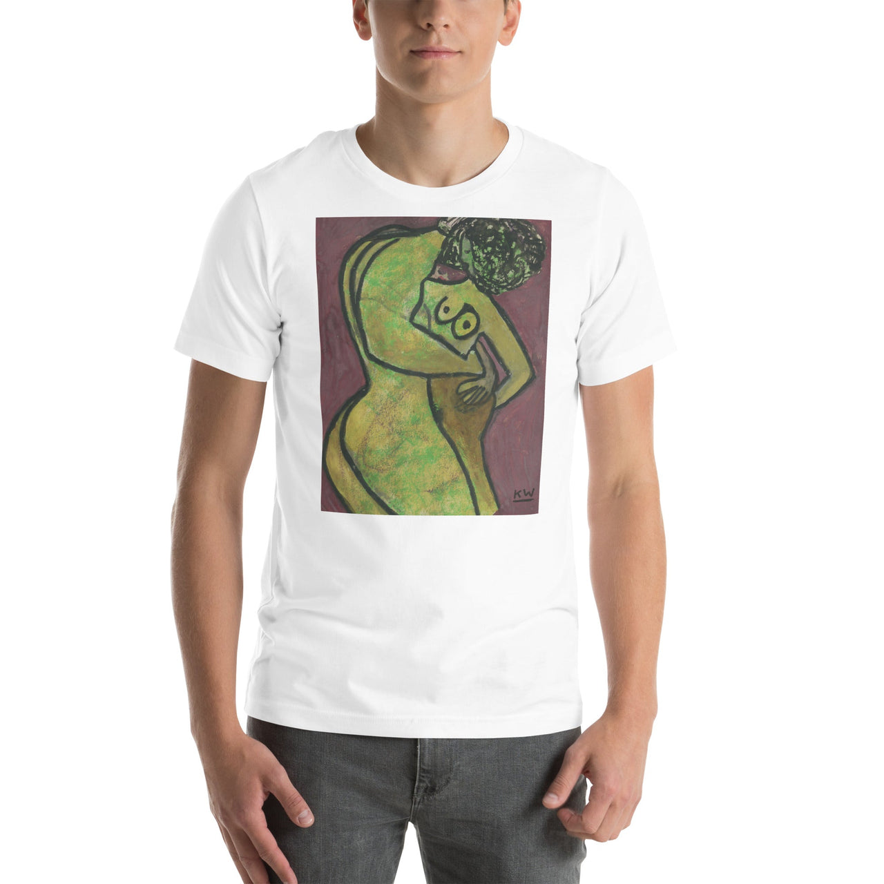 KW Gallery Wearable Art Tee 38 - Winter Sunshine Marketplace