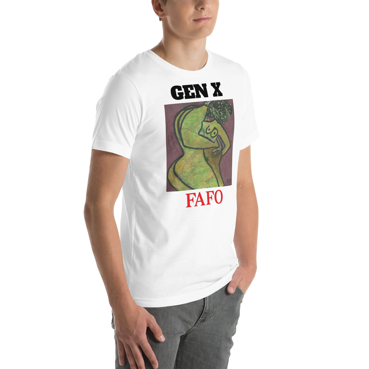 KW Gallery Wearable Art Tee 38 FAFO - Winter Sunshine Marketplace