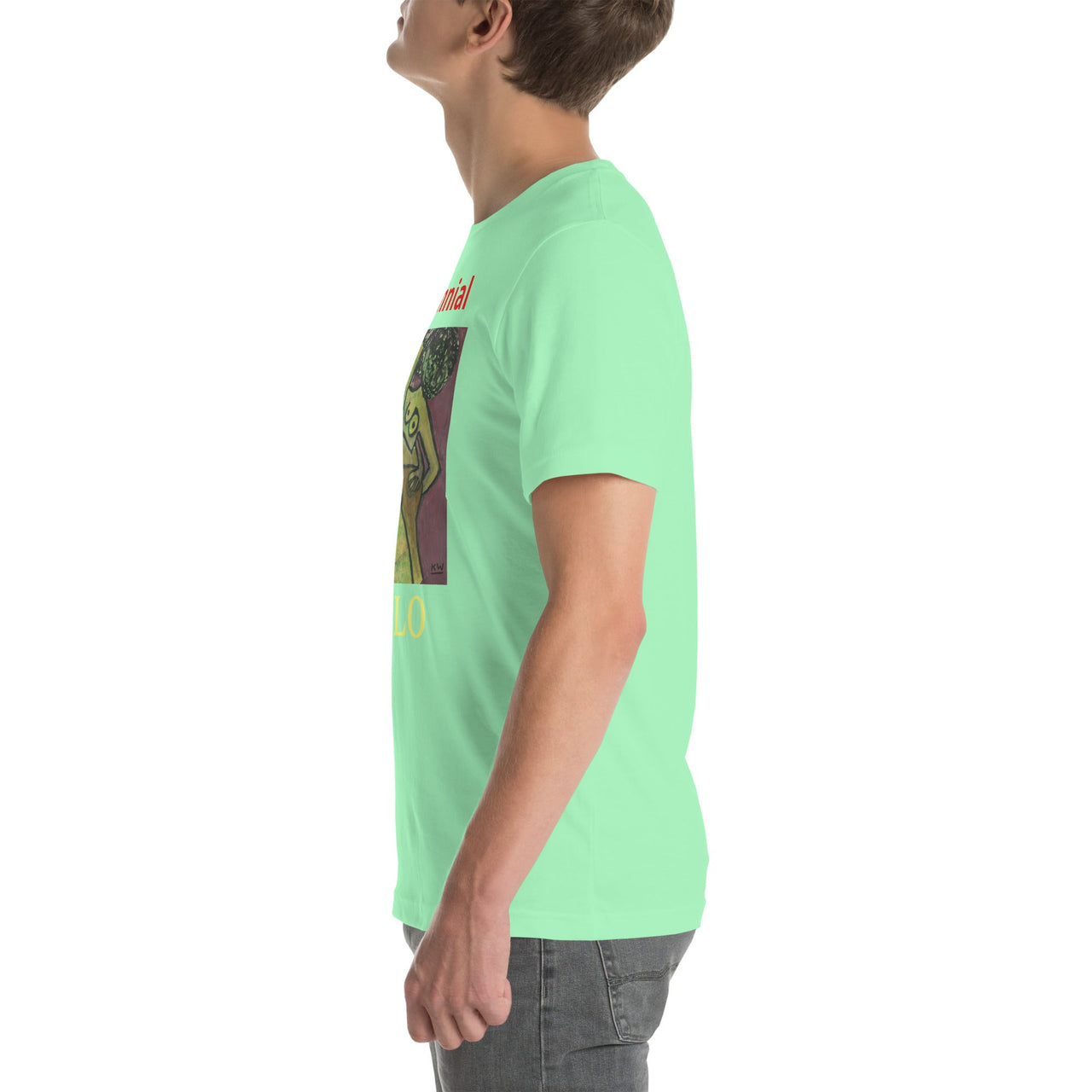 KW Gallery Wearable Art Tee 38 YOLO - Winter Sunshine Marketplace