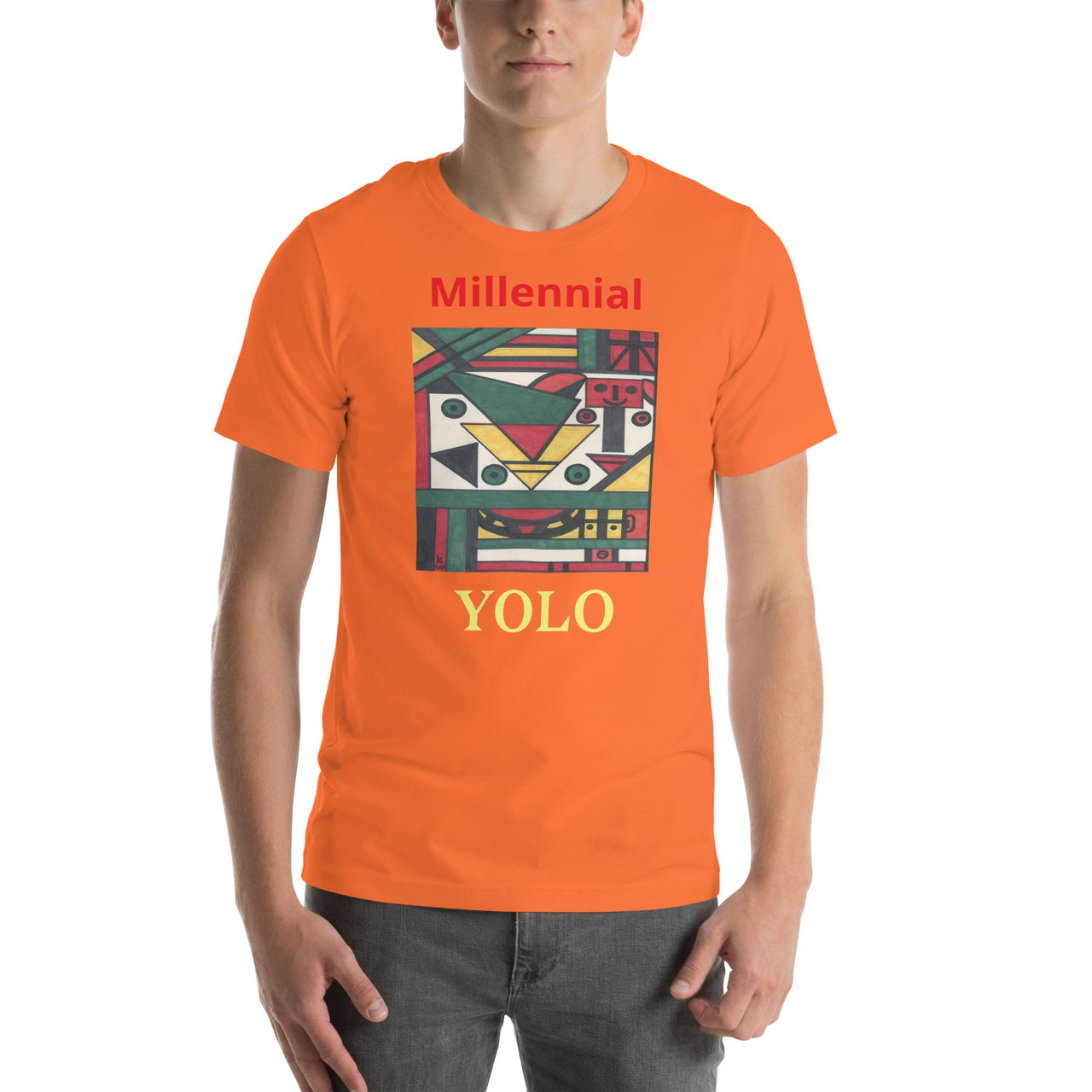 KW Gallery Wearable Art Tee 39 YOLO - Winter Sunshine Marketplace