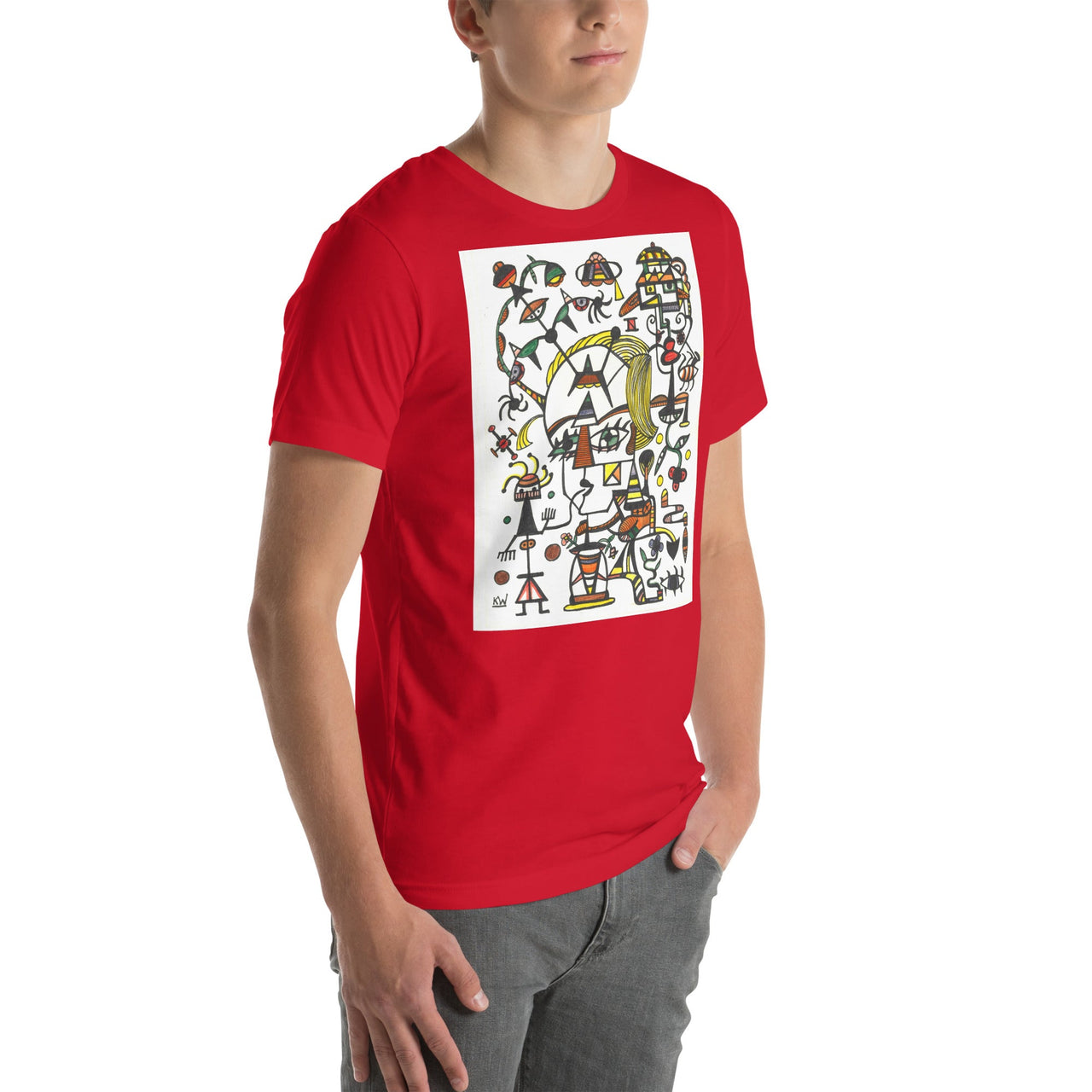 KW Gallery Wearable Art Tee 4 - Winter Sunshine Marketplace