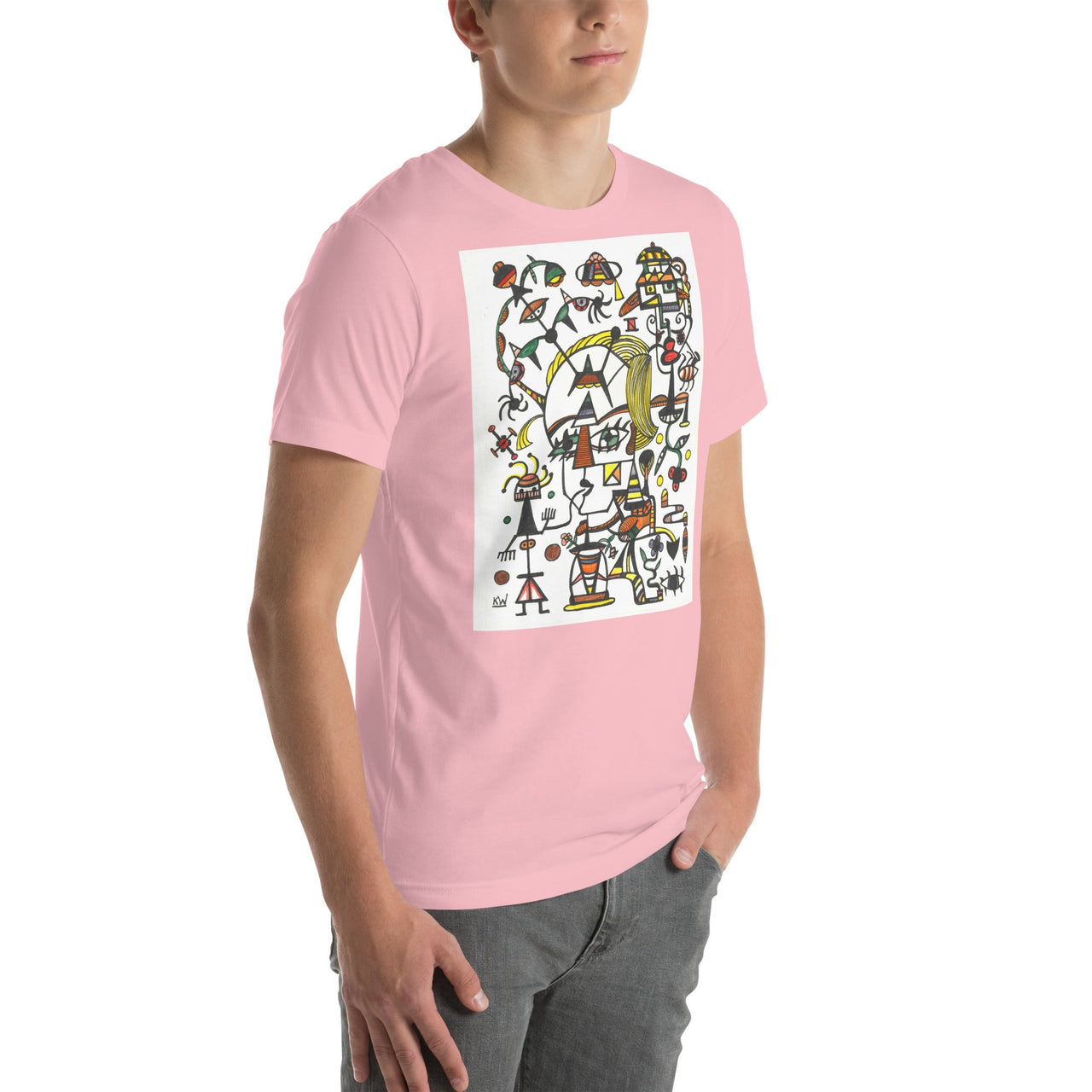 KW Gallery Wearable Art Tee 4 - Winter Sunshine Marketplace