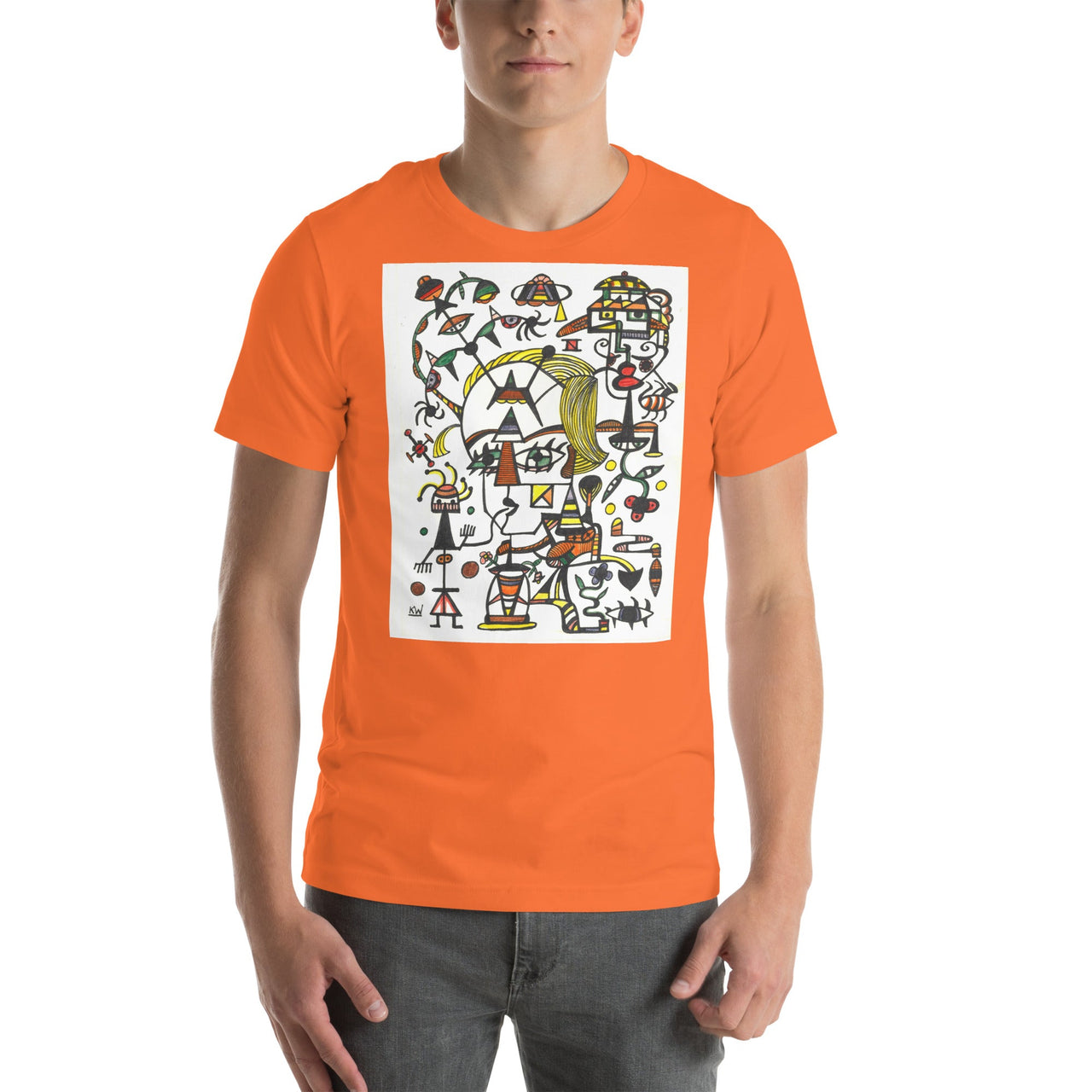 KW Gallery Wearable Art Tee 4 - Winter Sunshine Marketplace