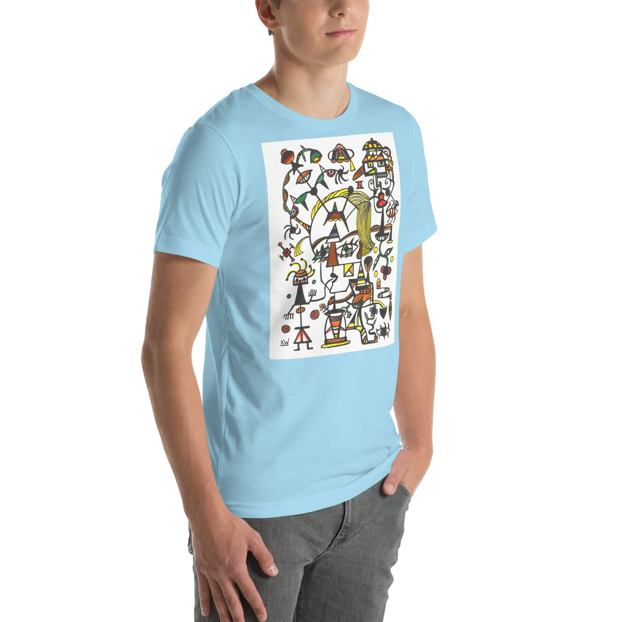 KW Gallery Wearable Art Tee 4 - Winter Sunshine Marketplace