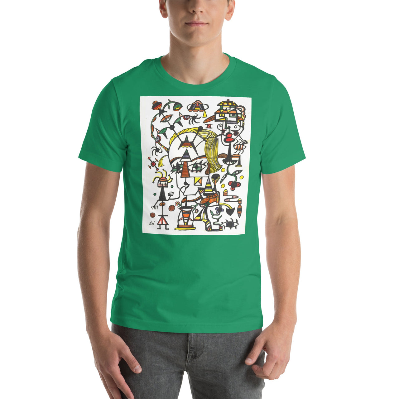 KW Gallery Wearable Art Tee 4 - Winter Sunshine Marketplace