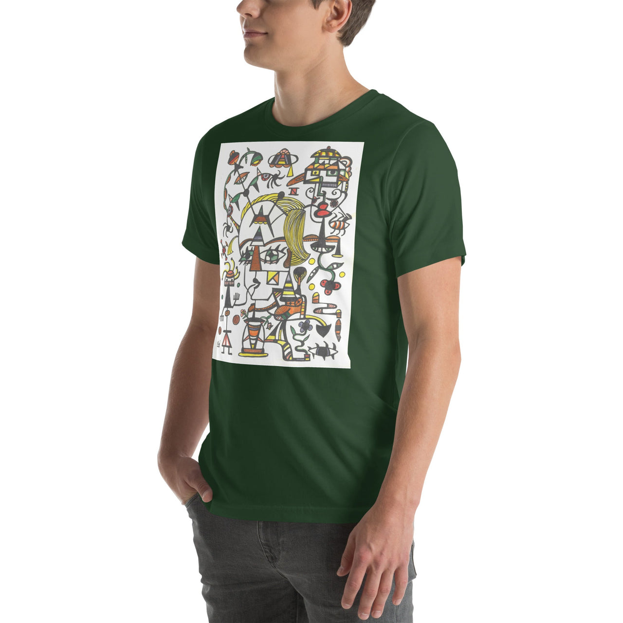 KW Gallery Wearable Art Tee 4 - Winter Sunshine Marketplace