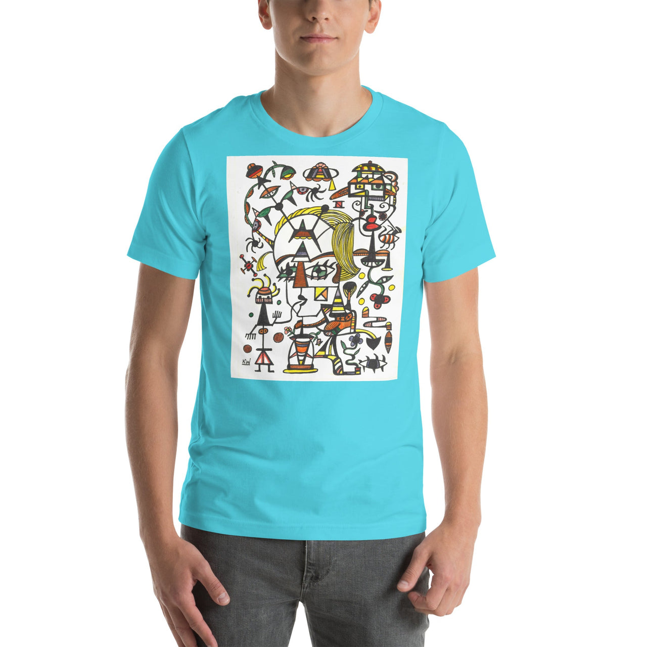 KW Gallery Wearable Art Tee 4 - Winter Sunshine Marketplace