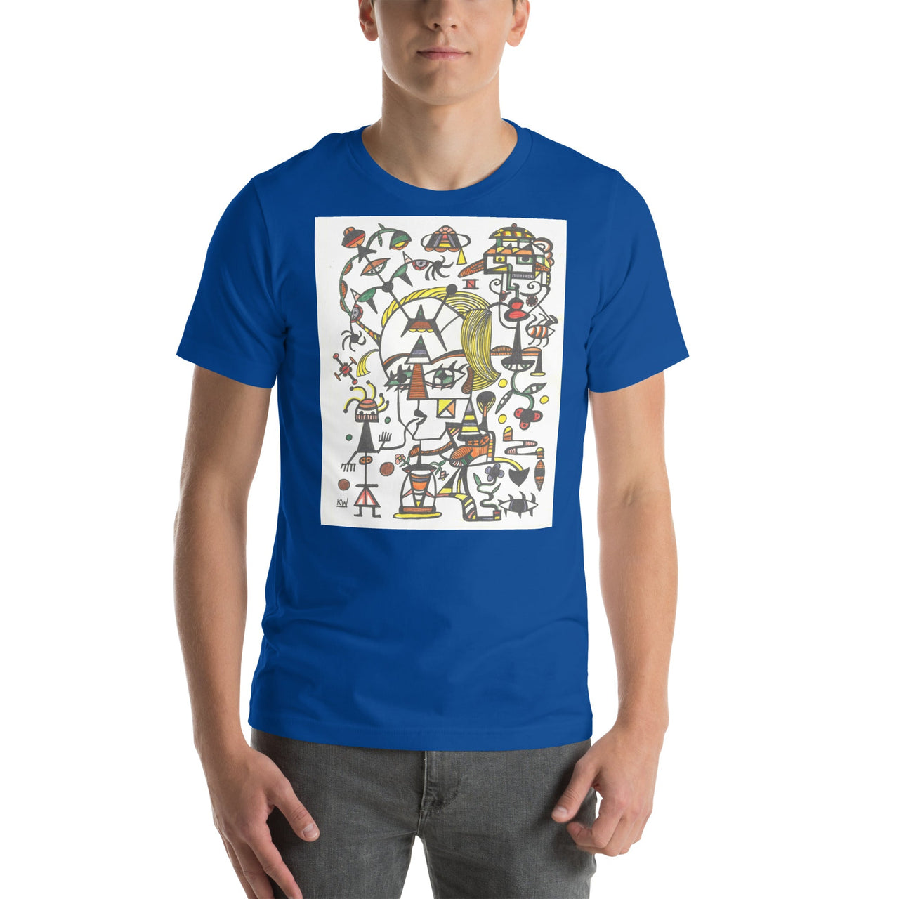 KW Gallery Wearable Art Tee 4 - Winter Sunshine Marketplace