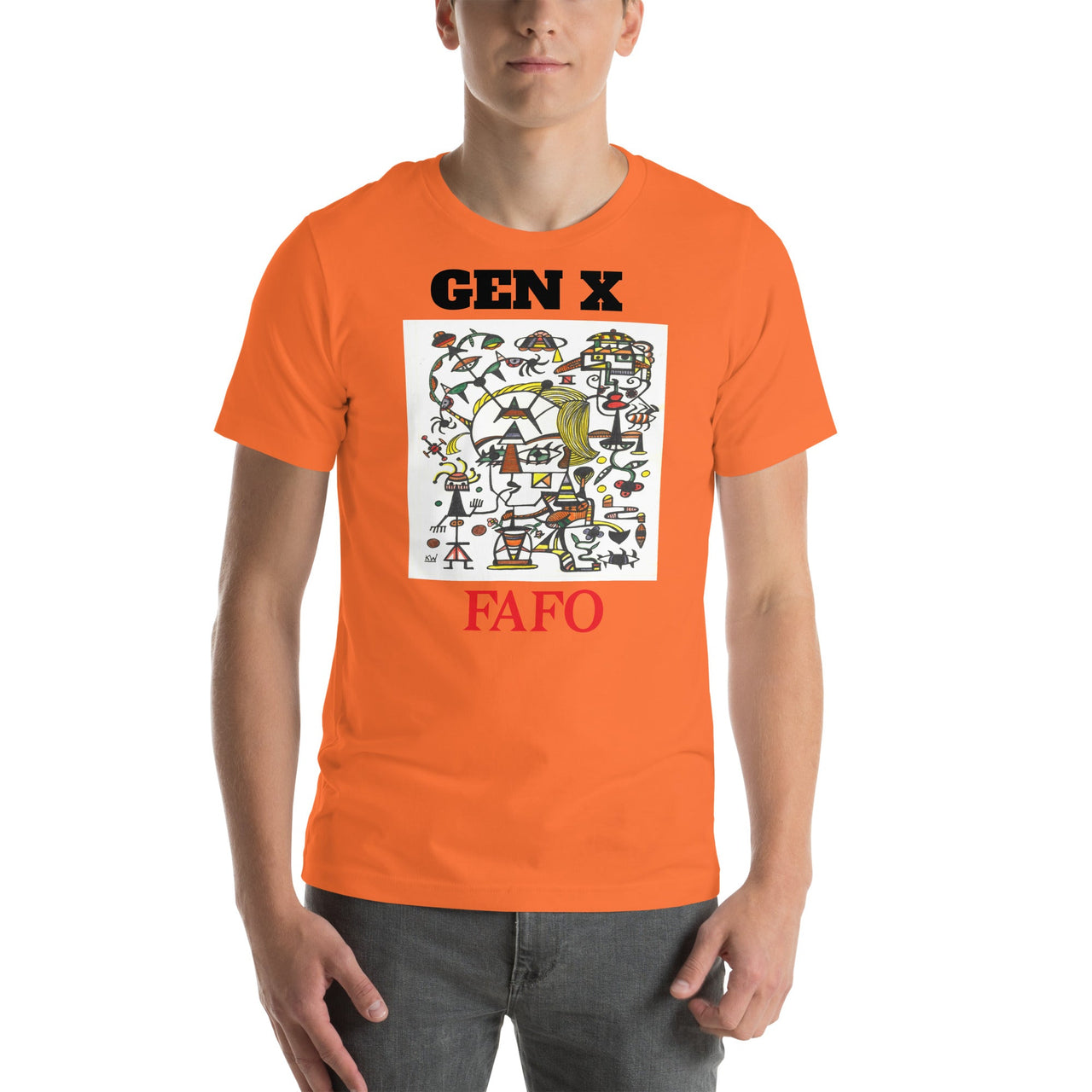 KW Gallery Wearable Art Tee 4 FAFO - Winter Sunshine Marketplace