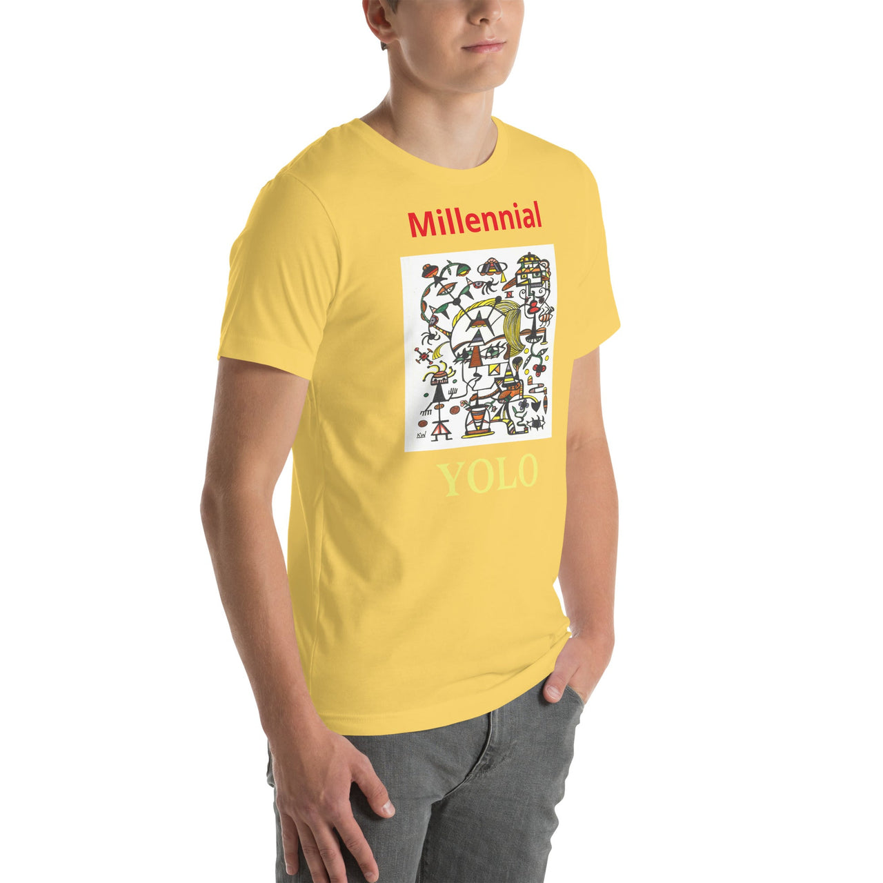 KW Gallery Wearable Art Tee 4 YOLO - Winter Sunshine Marketplace