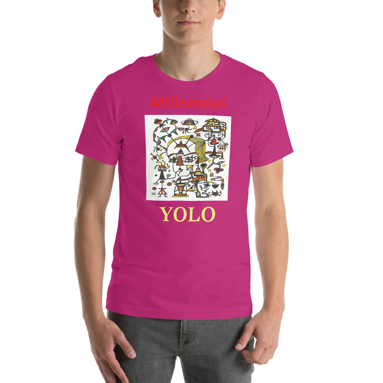 KW Gallery Wearable Art Tee 4 YOLO - Winter Sunshine Marketplace