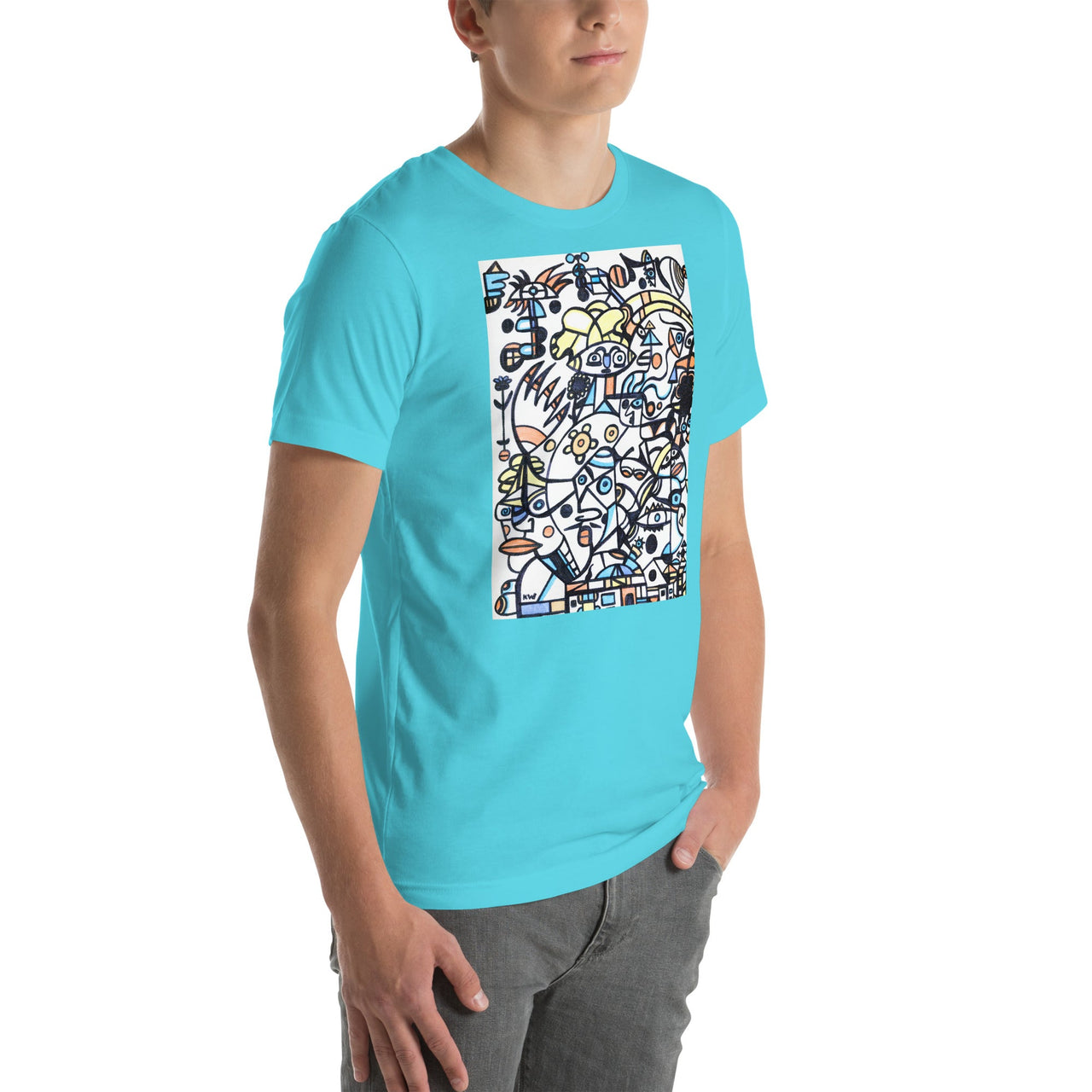 KW Gallery Wearable Art Tee 40 - Winter Sunshine Marketplace