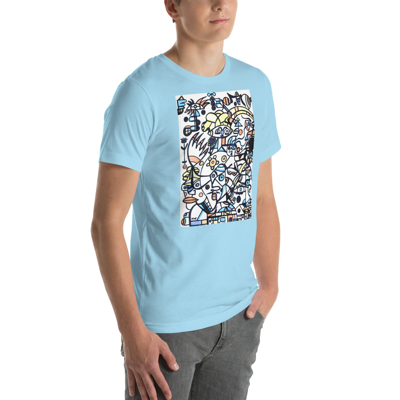 KW Gallery Wearable Art Tee 40 - Winter Sunshine Marketplace