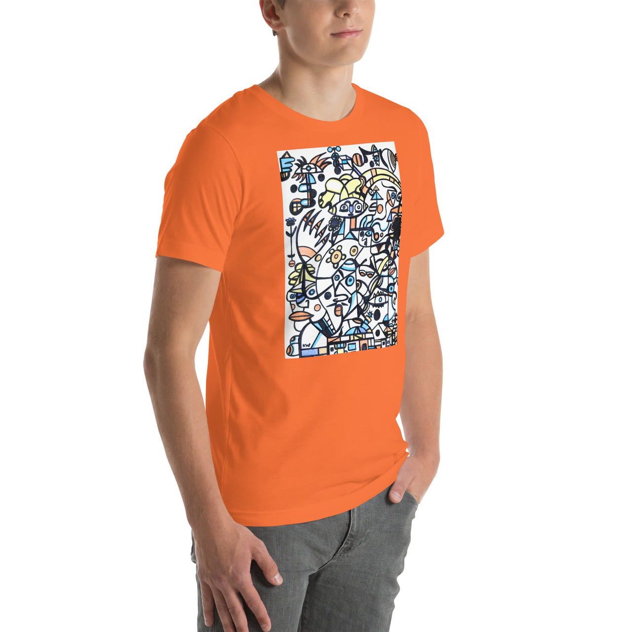 KW Gallery Wearable Art Tee 40 - Winter Sunshine Marketplace