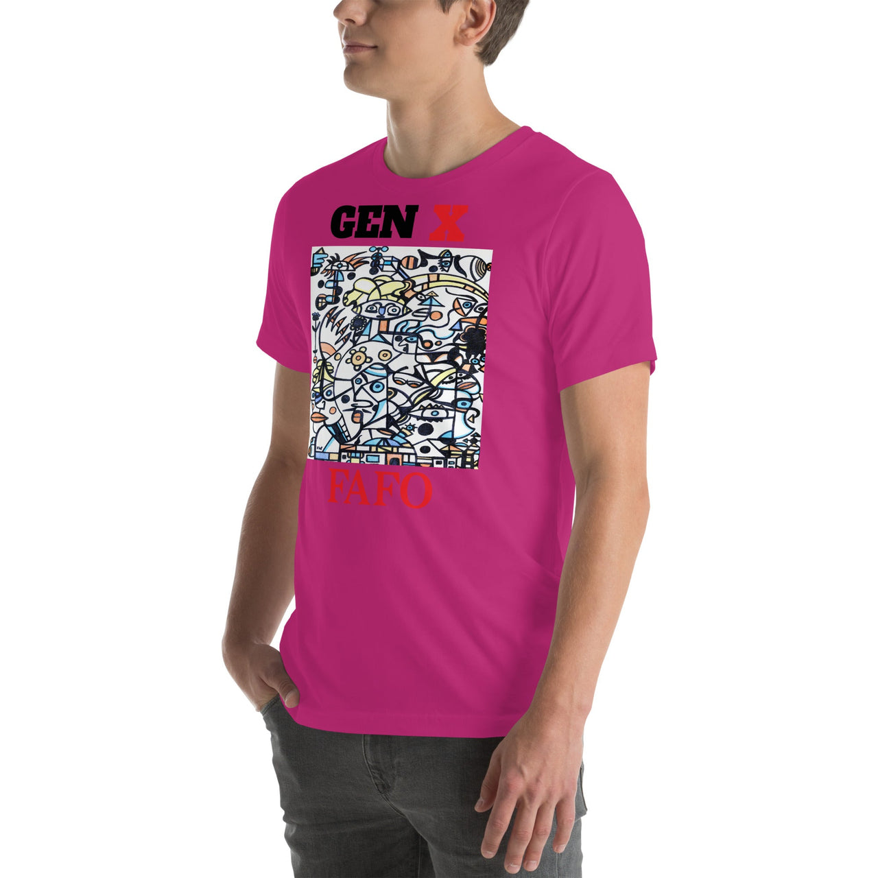 KW Gallery Wearable Art Tee 40 FAFO - Winter Sunshine Marketplace