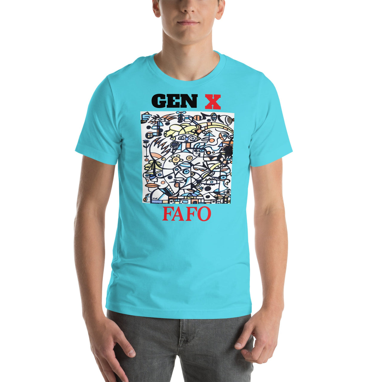 KW Gallery Wearable Art Tee 40 FAFO - Winter Sunshine Marketplace