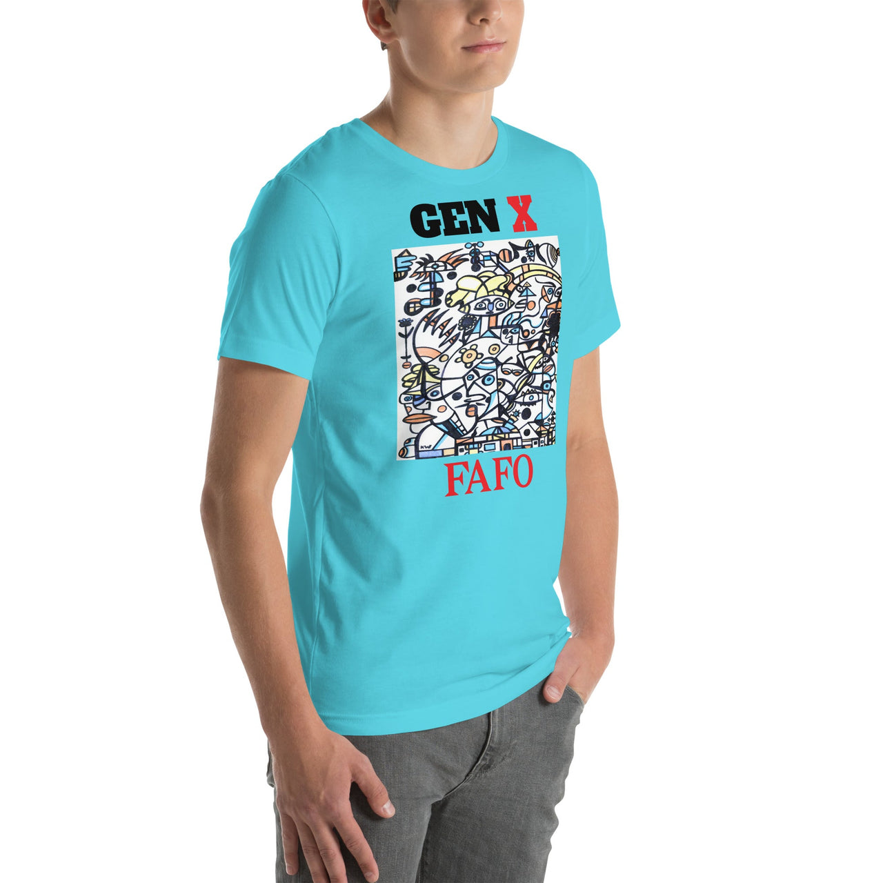 KW Gallery Wearable Art Tee 40 FAFO - Winter Sunshine Marketplace