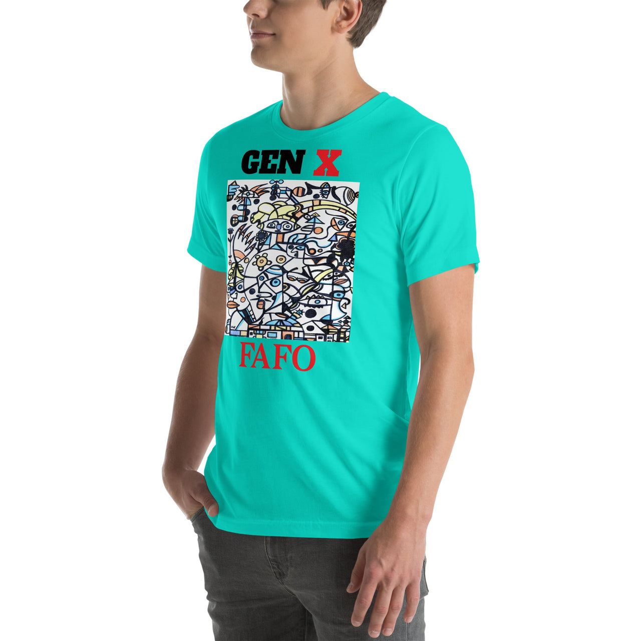 KW Gallery Wearable Art Tee 40 FAFO - Winter Sunshine Marketplace