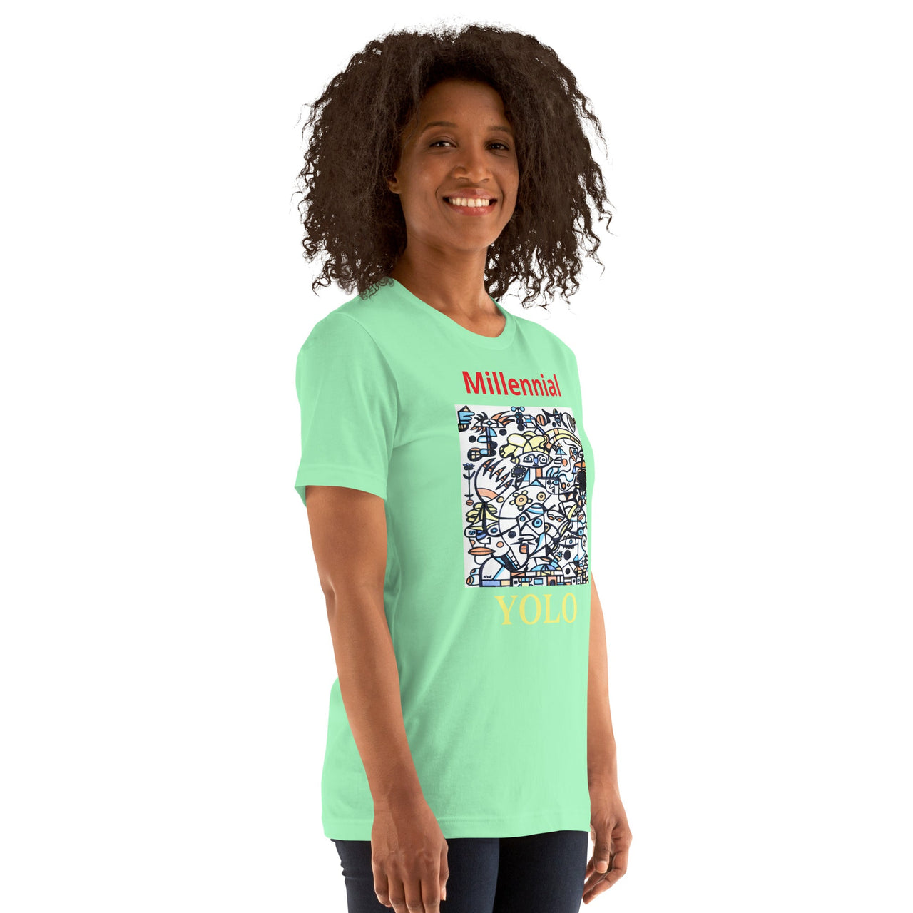 KW Gallery Wearable Art Tee 40 YOLO - Winter Sunshine Marketplace