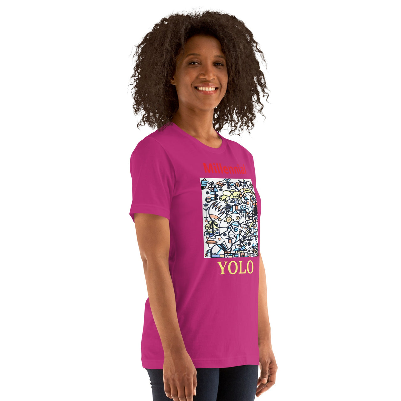 KW Gallery Wearable Art Tee 40 YOLO - Winter Sunshine Marketplace