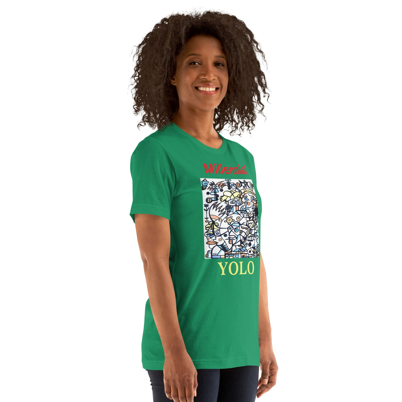KW Gallery Wearable Art Tee 40 YOLO - Winter Sunshine Marketplace