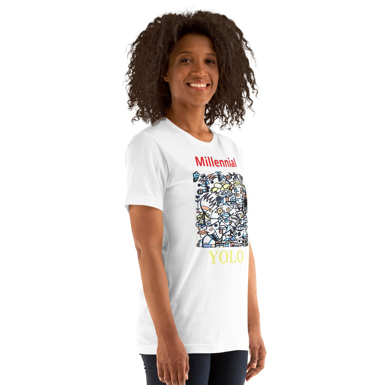 KW Gallery Wearable Art Tee 40 YOLO - Winter Sunshine Marketplace