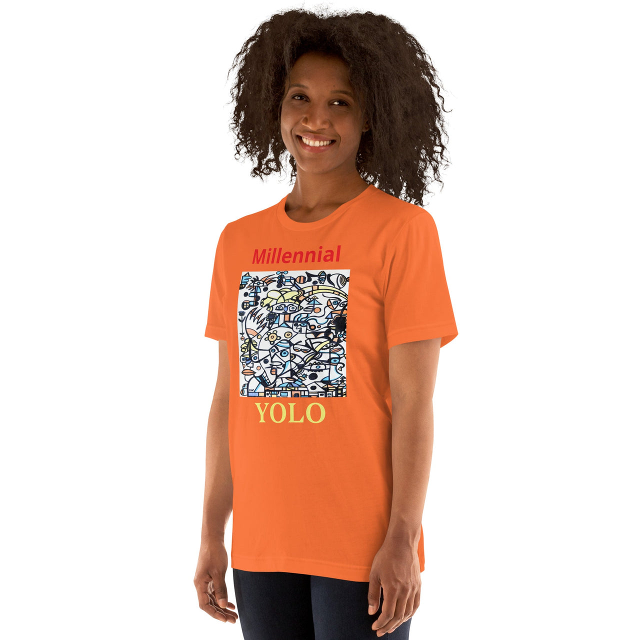 KW Gallery Wearable Art Tee 40 YOLO - Winter Sunshine Marketplace