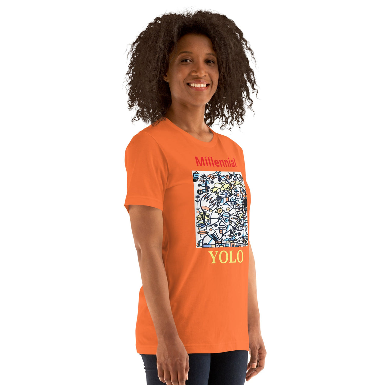 KW Gallery Wearable Art Tee 40 YOLO - Winter Sunshine Marketplace
