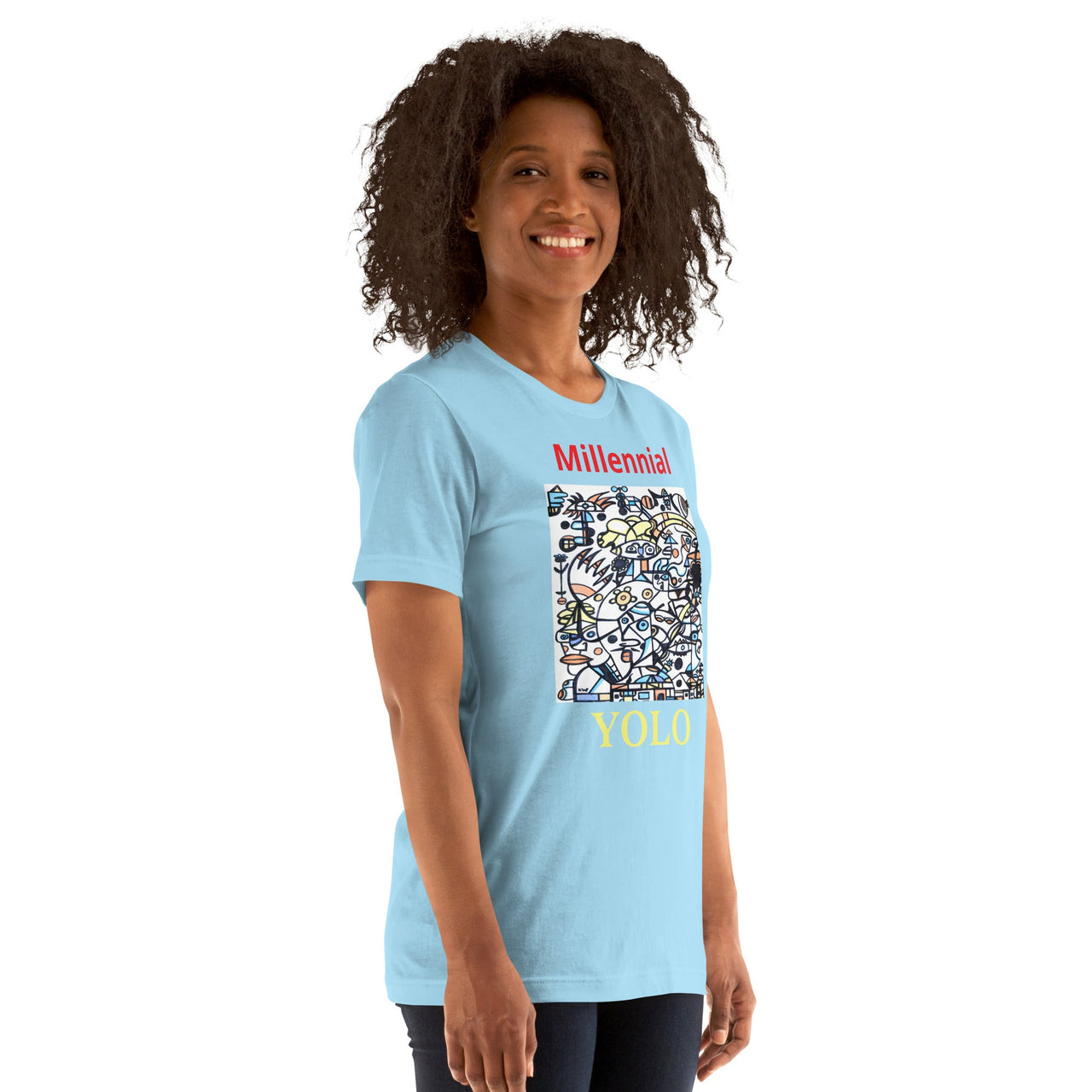 KW Gallery Wearable Art Tee 40 YOLO - Winter Sunshine Marketplace