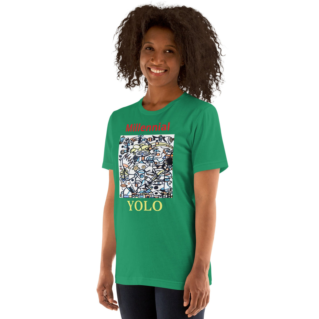 KW Gallery Wearable Art Tee 40 YOLO - Winter Sunshine Marketplace