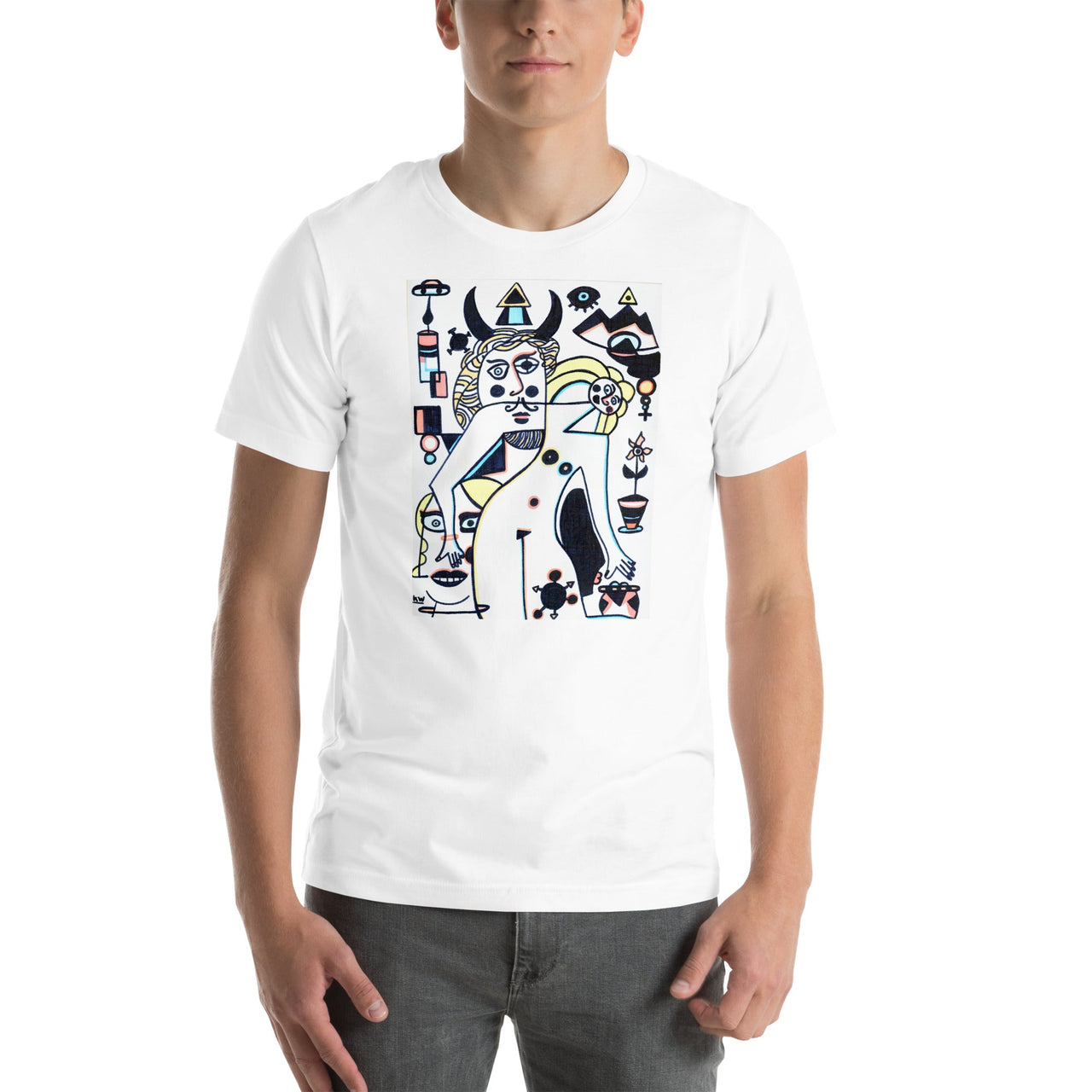 KW Gallery Wearable Art Tee 41 - Winter Sunshine Marketplace