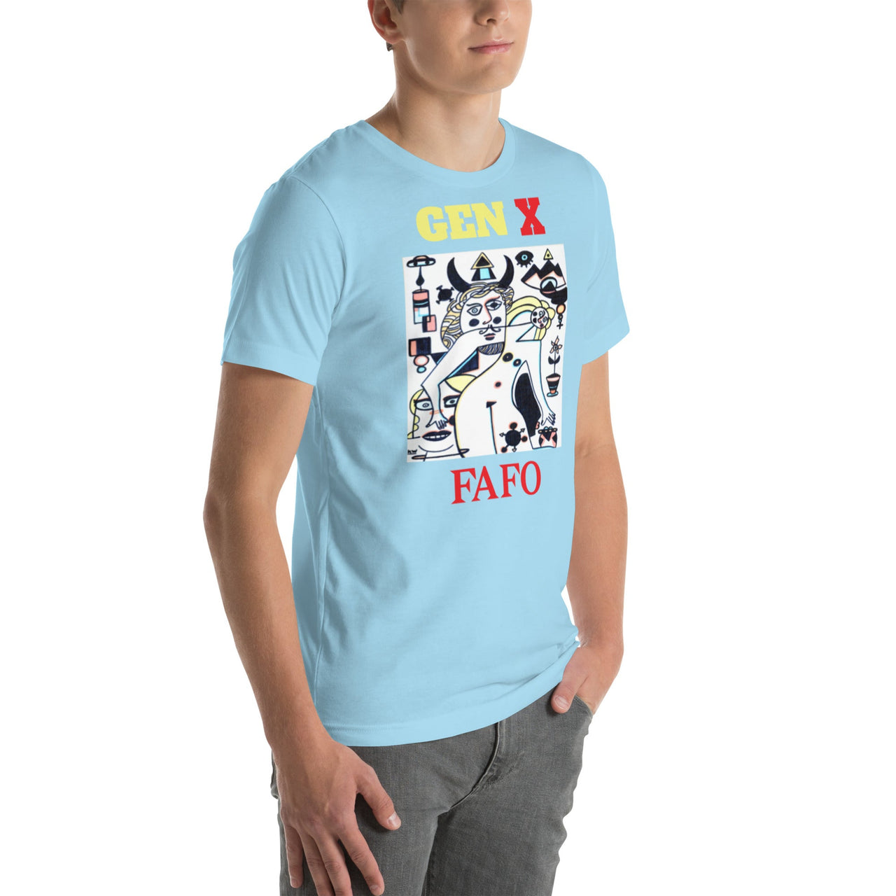 KW Gallery Wearable Art Tee 41 FAFO - Winter Sunshine Marketplace