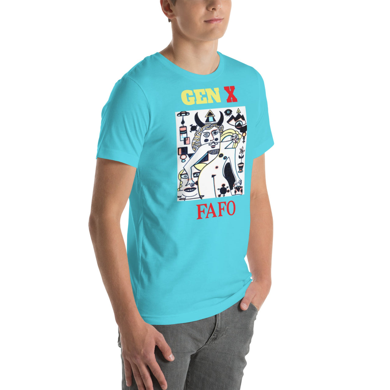 KW Gallery Wearable Art Tee 41 FAFO - Winter Sunshine Marketplace