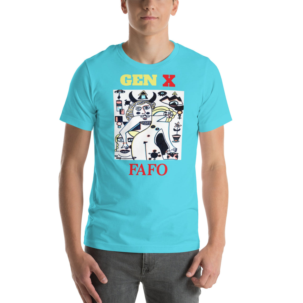 KW Gallery Wearable Art Tee 41 FAFO - Winter Sunshine Marketplace