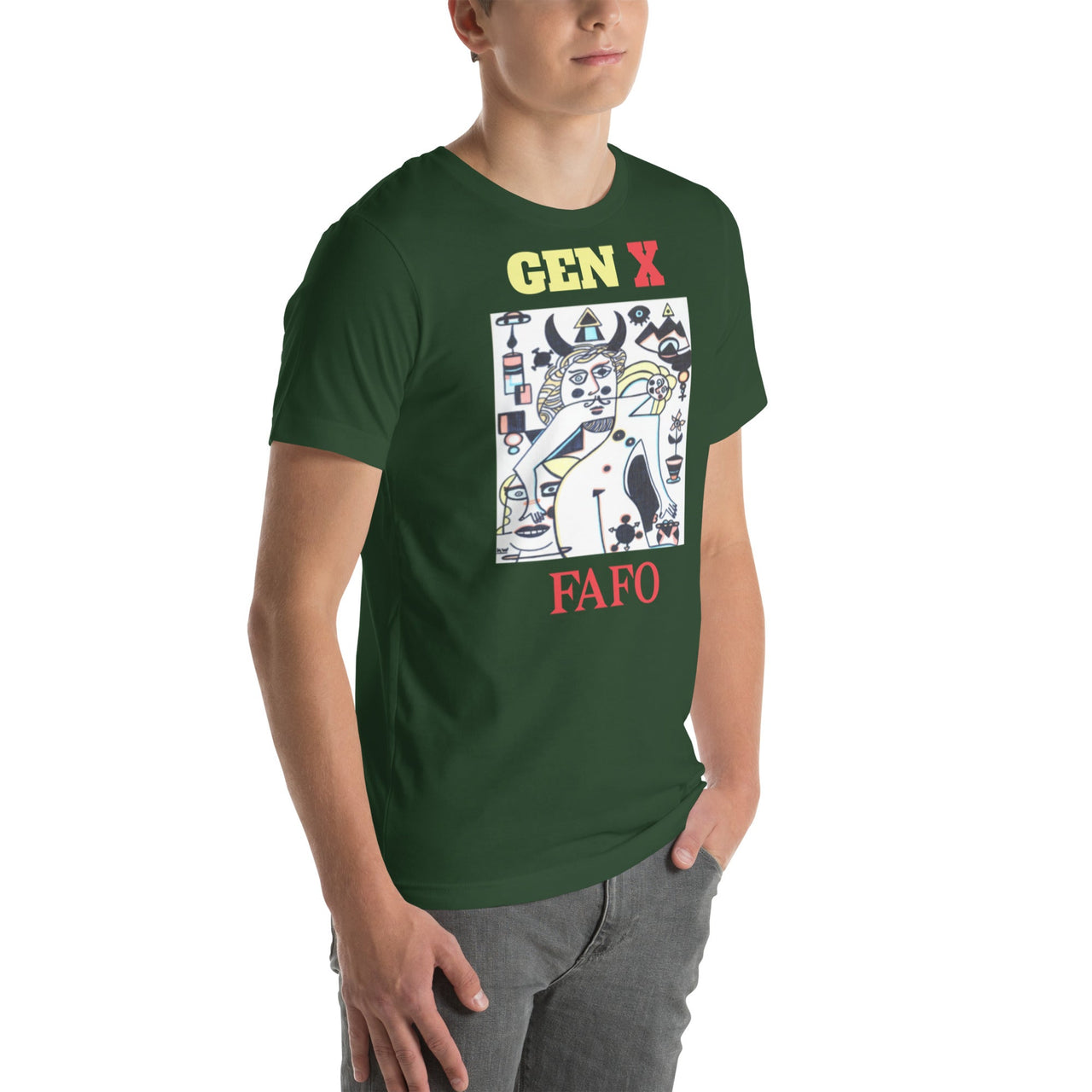 KW Gallery Wearable Art Tee 41 FAFO - Winter Sunshine Marketplace