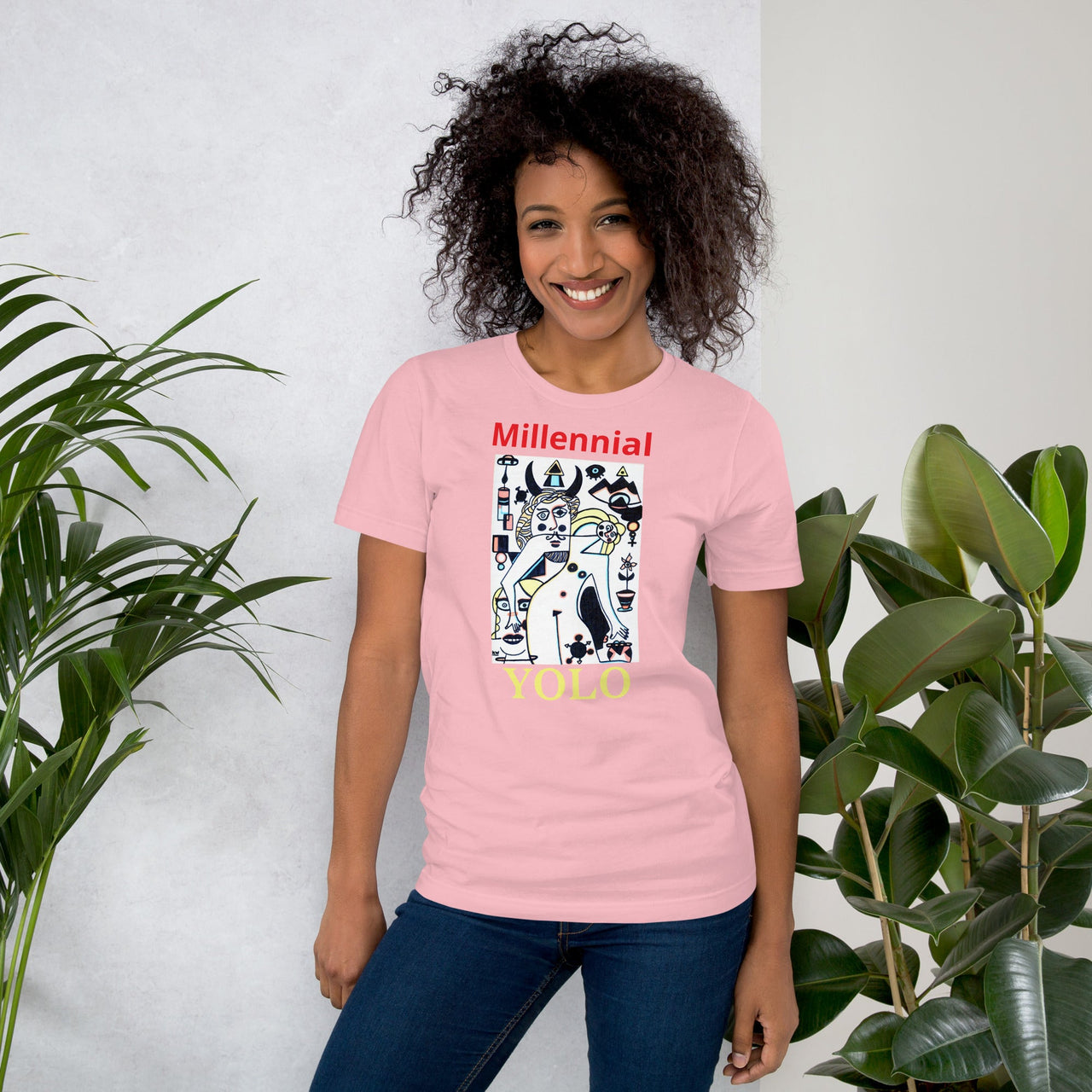 KW Gallery Wearable Art Tee 41 YOLO - Winter Sunshine Marketplace