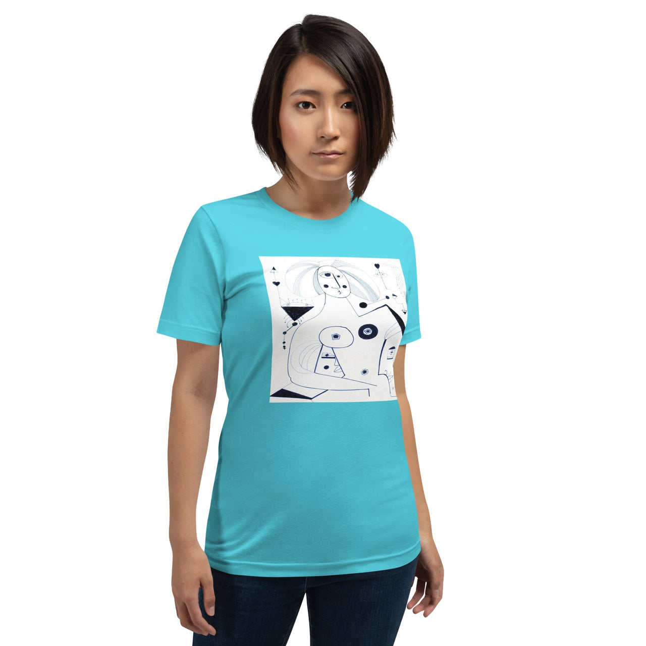 KW Gallery Wearable Art Tee 42 - Winter Sunshine Marketplace