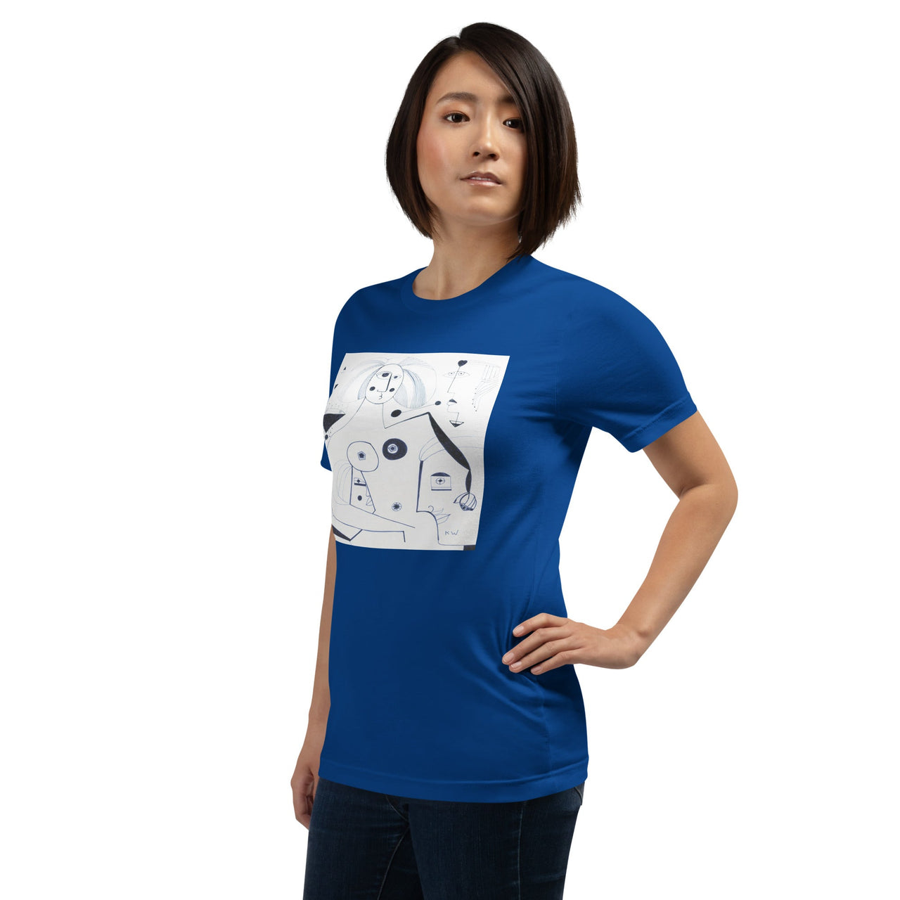 KW Gallery Wearable Art Tee 42 - Winter Sunshine Marketplace