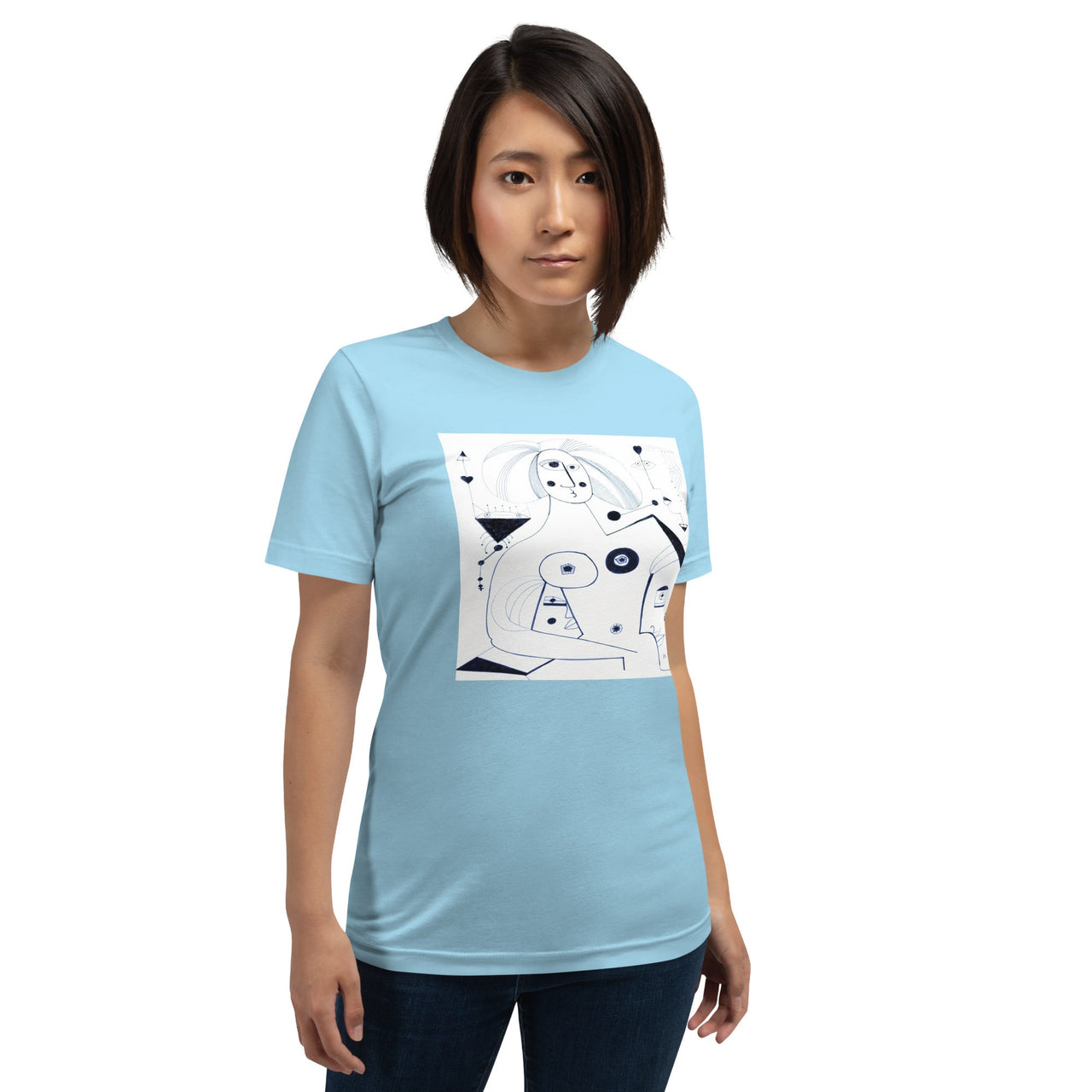 KW Gallery Wearable Art Tee 42 - Winter Sunshine Marketplace