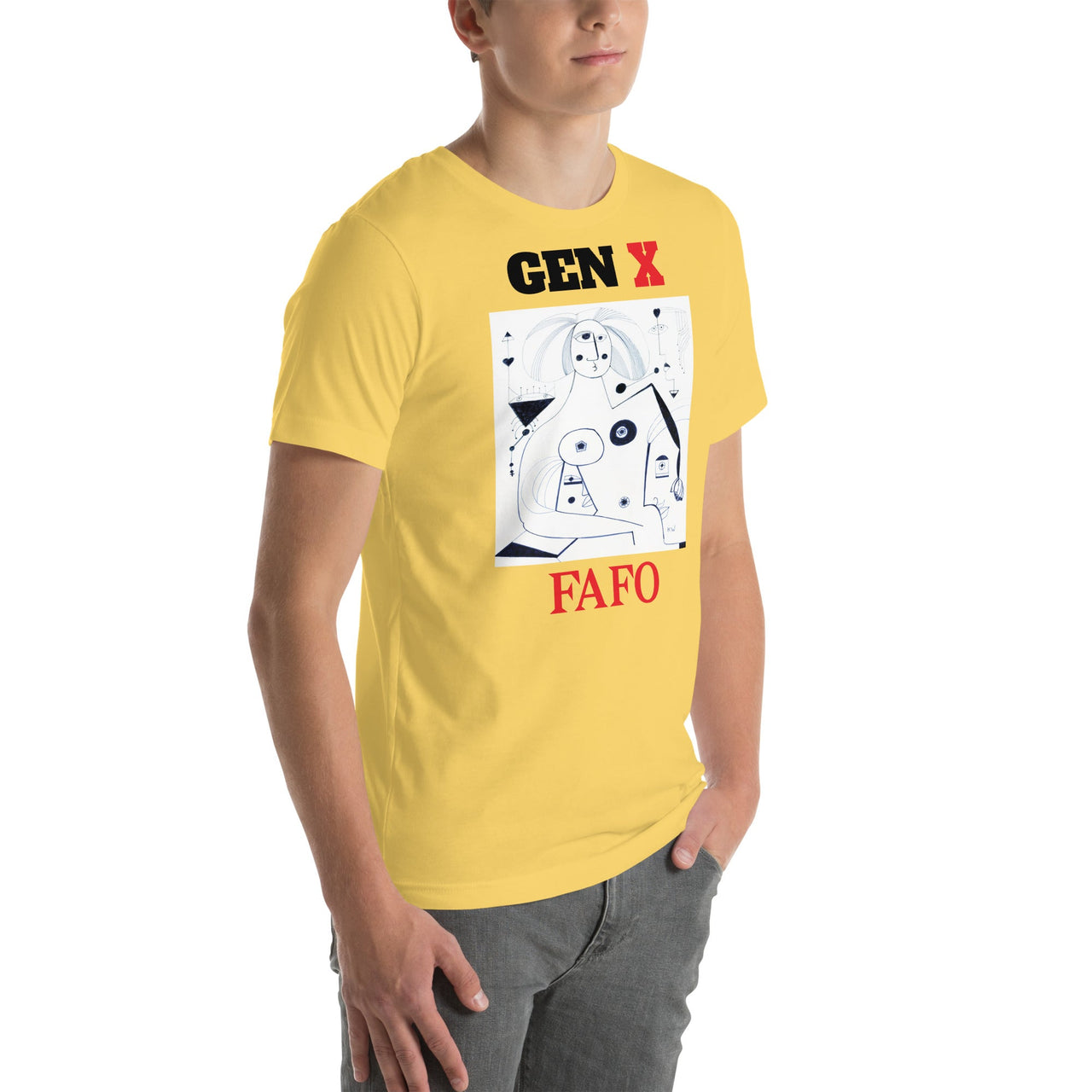 KW Gallery Wearable Art Tee 42 FAFO - Winter Sunshine Marketplace