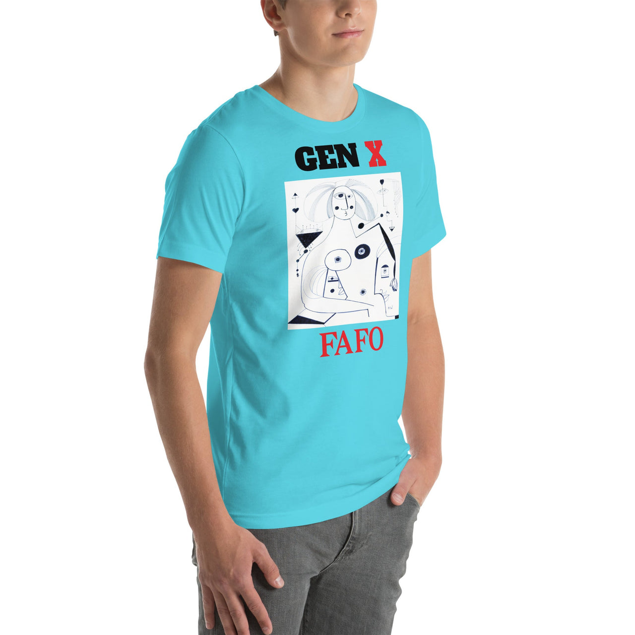 KW Gallery Wearable Art Tee 42 FAFO - Winter Sunshine Marketplace