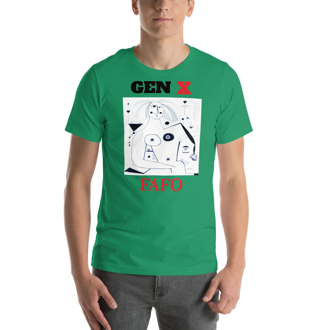 KW Gallery Wearable Art Tee 42 FAFO - Winter Sunshine Marketplace