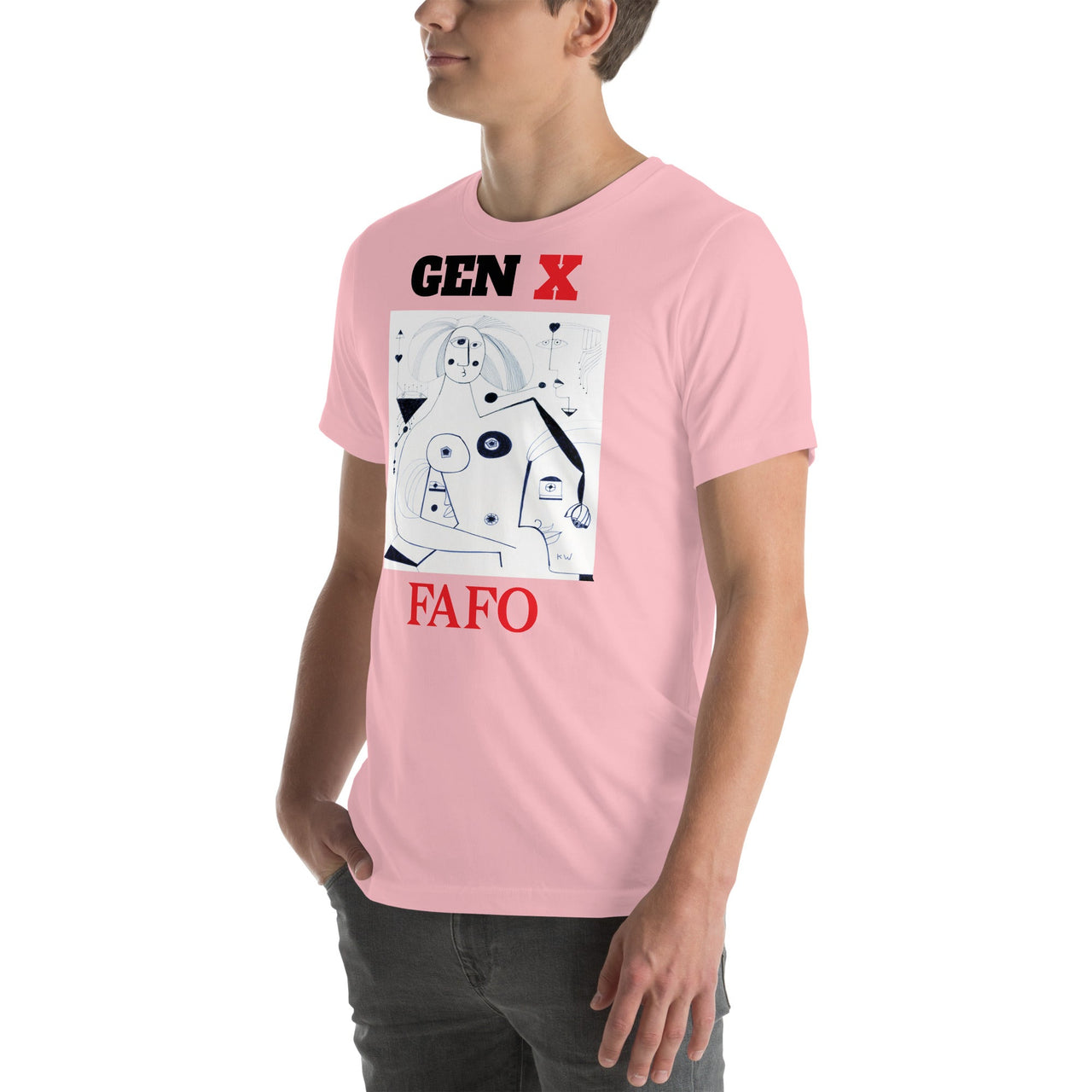 KW Gallery Wearable Art Tee 42 FAFO - Winter Sunshine Marketplace