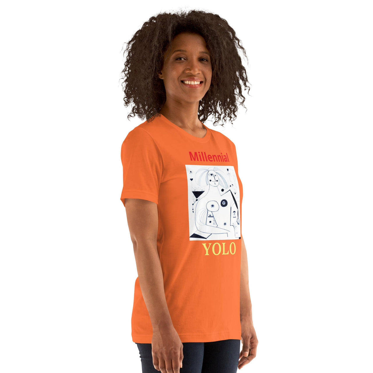 KW Gallery Wearable Art Tee 42 YOLO - Winter Sunshine Marketplace