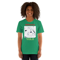 KW Gallery Wearable Art Tee 42 YOLO - Winter Sunshine Marketplace